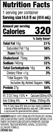 CHOCOLATE DAIRY SHAKE