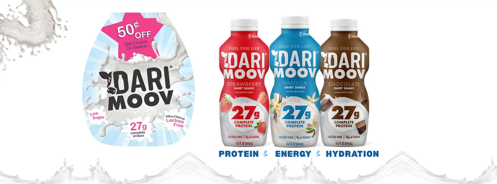 Real dairy protein drink